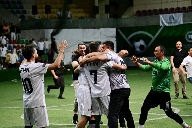 AHİK-in təşkilatçılığı ilə keçirilən minifutbol turniri başa çatıb — FOTOLAR