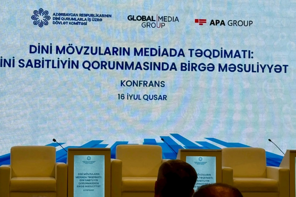 “Dini mövzuların mediada təqdimatı: dini sabitliyin qorunmasında birgə məsuliyyət” mövzusunda konfrans keçirilir