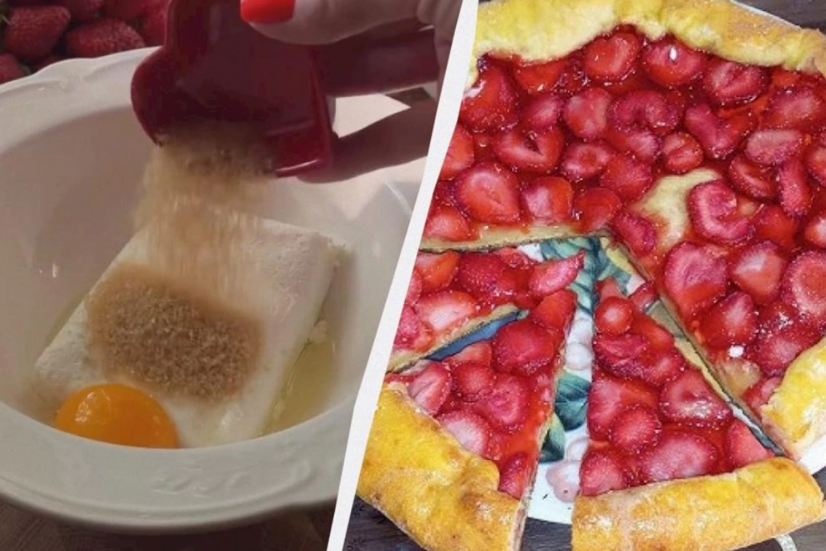 Ləzzətli yay resepti: Çiyələkli fransız piroqu necə hazırlanır?