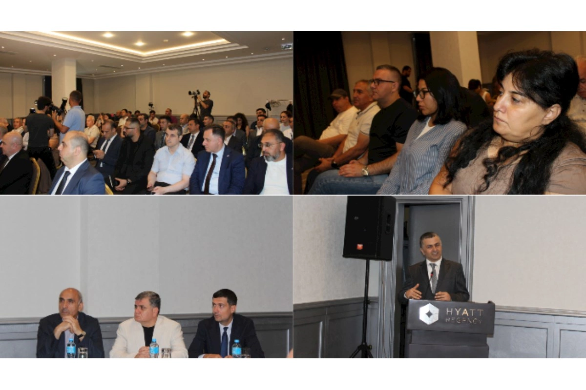 Bakıda saxta ehtiyat hissələri və paralel idxalın ölkəyə vurduğu zərərlər müzakirə edildi — VİDEO/FOTOLAR