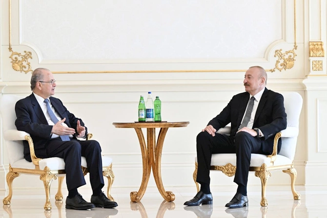 İlham Əliyev Fələstinin Baş nazirini qəbul etdi — FOTOLAR