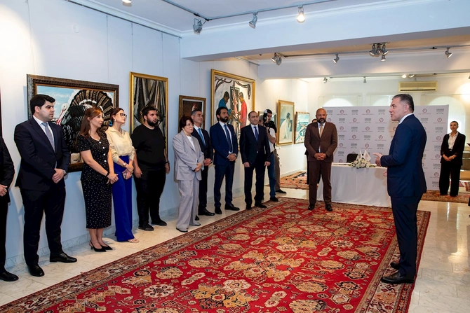 Xalq rəssamı Tahir Salahovun Ev-Muzeyi Baku Steel Company-nin dəstəyi ilə yenilənəcək — FOTOLAR