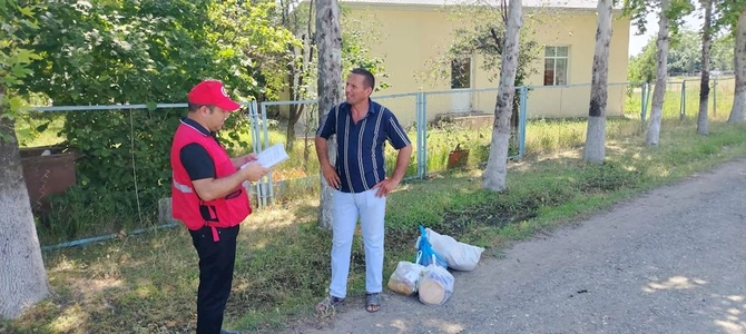 Ağdamın Baharlı qəsəbəsində mina təhlükəsinə dair maarifləndirmə sessiyası keçirildi — FOTOLAR
