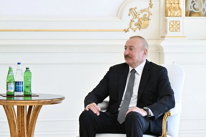 İlham Əliyev Fələstinin Baş nazirini qəbul etdi — FOTOLAR