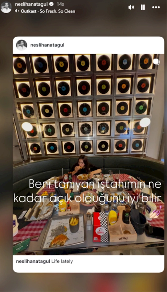 Neslihan Atagüldən istirahət FOTOLARI