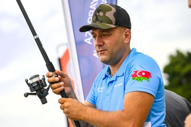 Mingəçevirdə federasiyalar arasında balıq ovu yarışı keçirilib — FOTOLAR