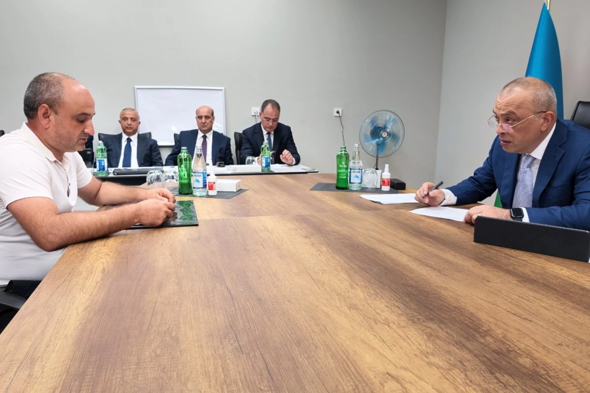 ADSEA sədri Füzuli şəhərində vətəndaşlarla görüşüb — FOTOLAR