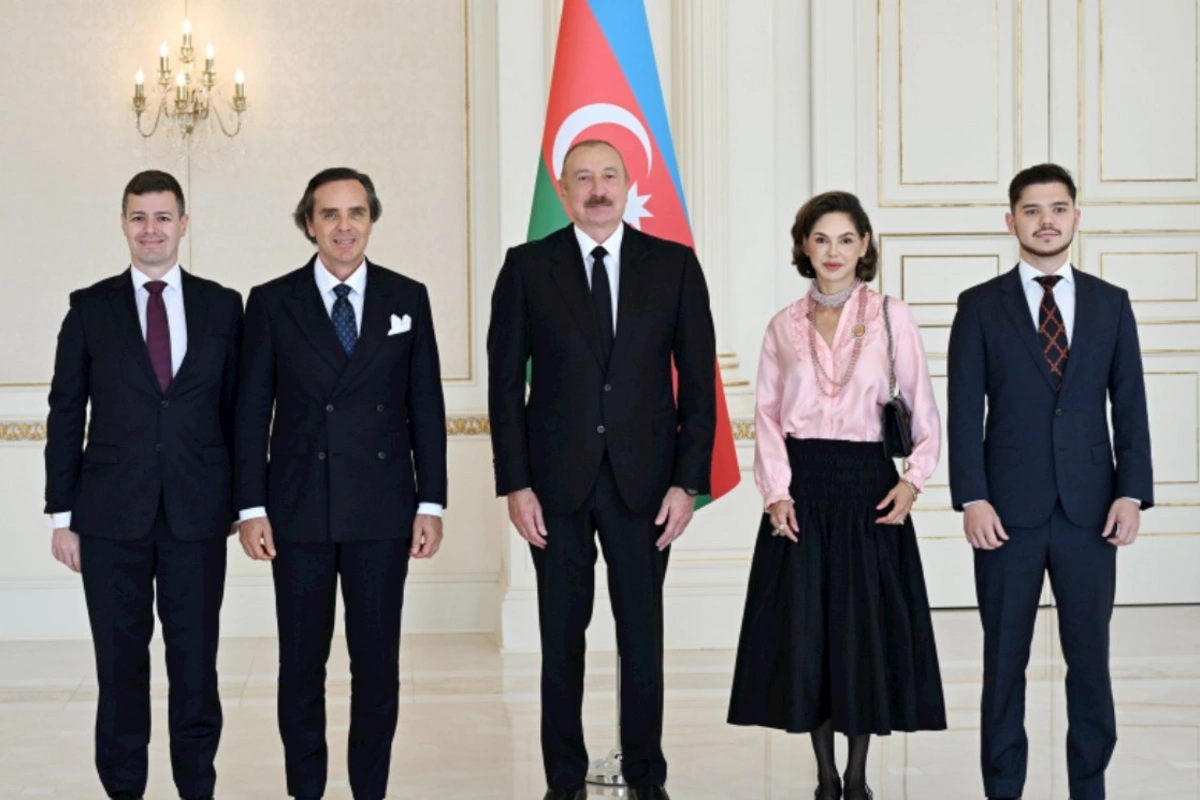 Prezident yeni səfirin etimadnaməsini qəbul etdi — FOTOLAR