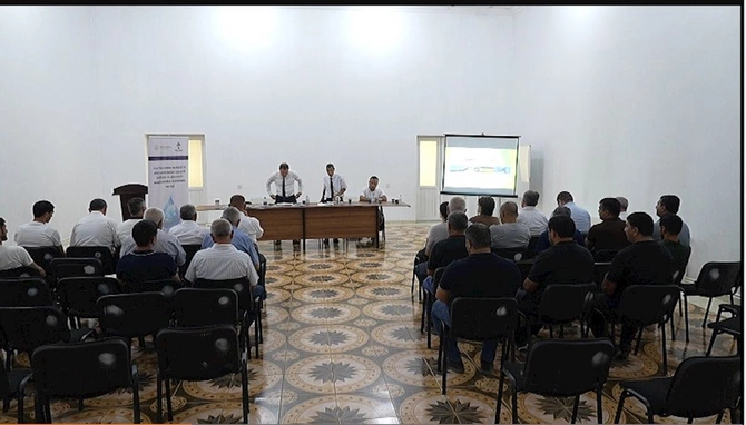 Kürdəmirdə su ehtiyatlarından səmərəli istifadə mövzusundə tədbir keçirildi — FOTOLAR Kürdəmirdə su ehtiyatlarından səmərəli istifadə mövzusundə tədbir keçirildi — FOTOLAR