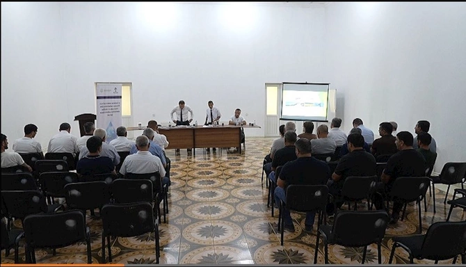 Kürdəmirdə su ehtiyatlarından səmərəli istifadə mövzusundə tədbir keçirildi — FOTOLAR Kürdəmirdə su ehtiyatlarından səmərəli istifadə mövzusundə tədbir keçirildi — FOTOLAR