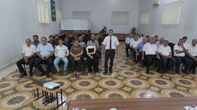 Kürdəmirdə su ehtiyatlarından səmərəli istifadə mövzusundə tədbir keçirildi — FOTOLAR Kürdəmirdə su ehtiyatlarından səmərəli istifadə mövzusundə tədbir keçirildi — FOTOLAR
