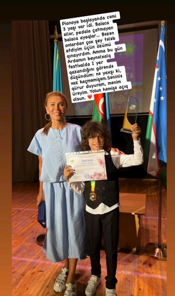 Övladı Xoşqədəmi sevindirdi — FOTO