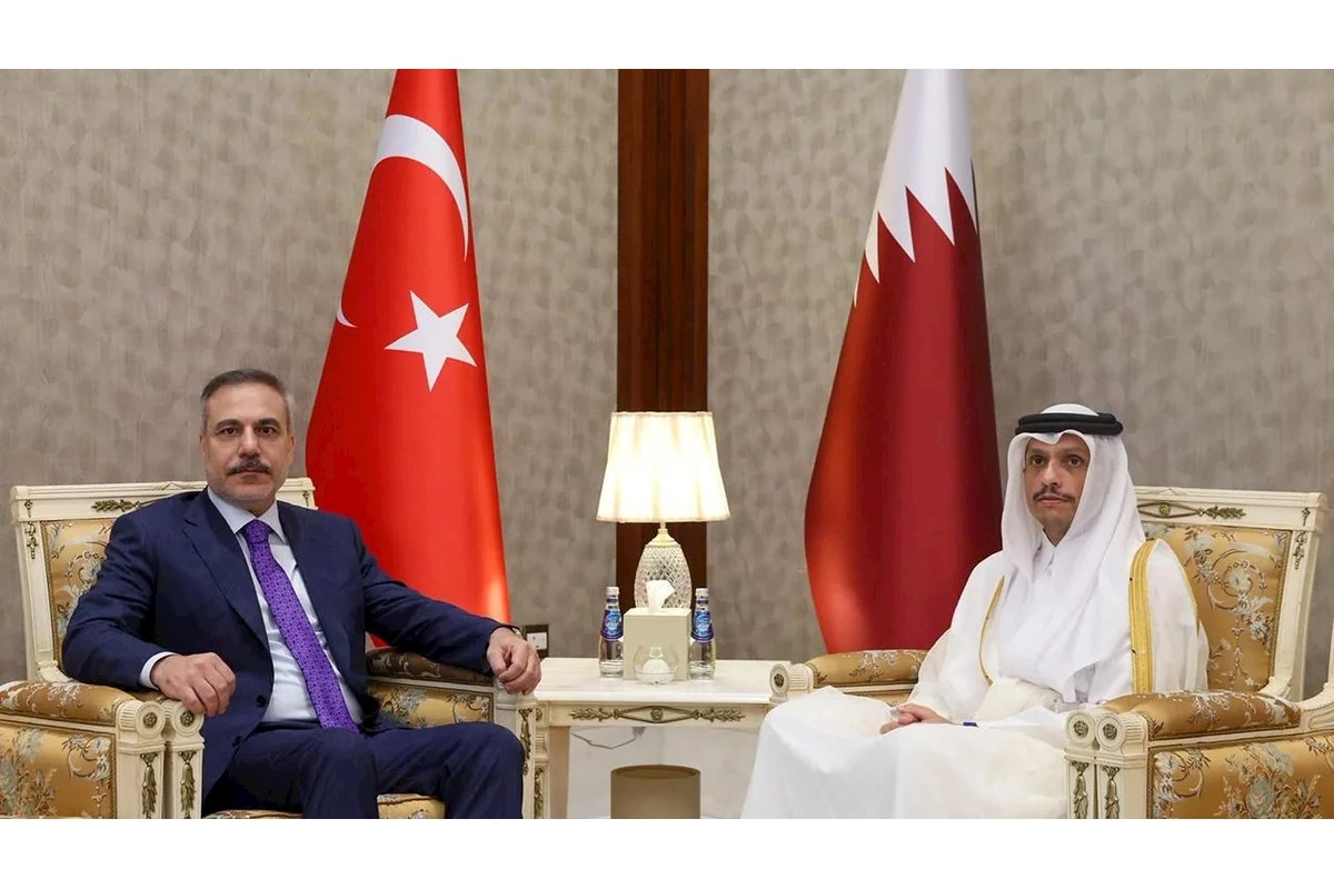 Hakan Fidan Qətərin Baş naziri ilə görüşüb
