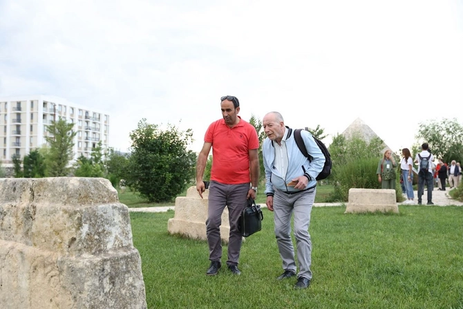 Türk Dünyası Həftəsi çərçivəsində beynəlxalq konqres iştirakçıları Ağdamda oldular — FOTOLAR