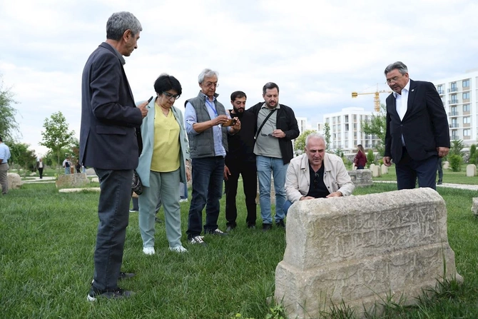 Türk Dünyası Həftəsi çərçivəsində beynəlxalq konqres iştirakçıları Ağdamda oldular — FOTOLAR