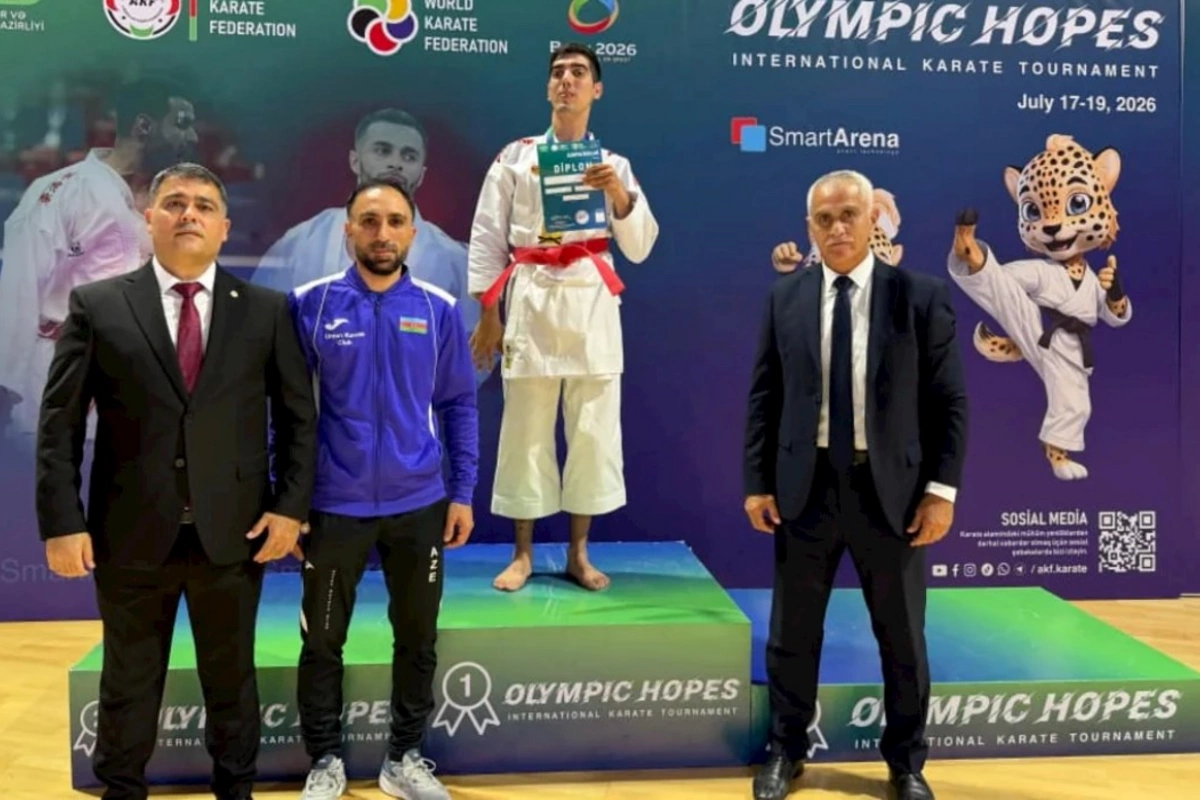 Birlik Karate Klubunun üzvləri Olimpiya Ümidləri beynəlxalq turnirində uğurla çıxış ediblər — FOTOLAR