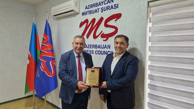 Məhəmmədəli Qəribli 50 illik yubileyi münasibəti ilə təltif edilib — FOTOLAR