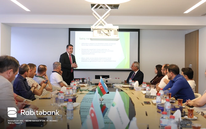 Rabitəbank Milli Mətbuat Günü münasibətilə media nümayəndələri ilə görüş keçirib — FOTOLAR Rabitəbank Milli Mətbuat Günü münasibətilə media nümayəndələri ilə görüş keçirib — FOTOLAR