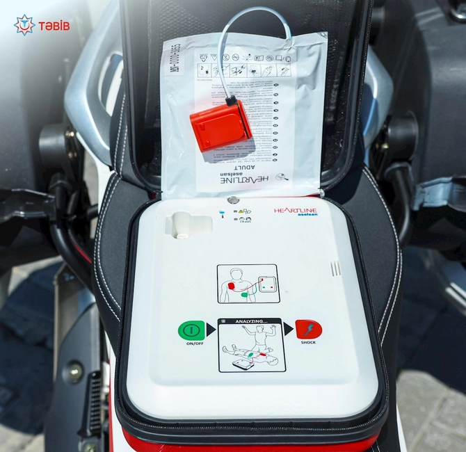 Bakıda “Ambucycle” motosikletlər — Feldşerlər idarə edəcək (FOTOLAR) Bakıda “Ambucycle” motosikletlər — Feldşerlər idarə edəcək (FOTOLAR)