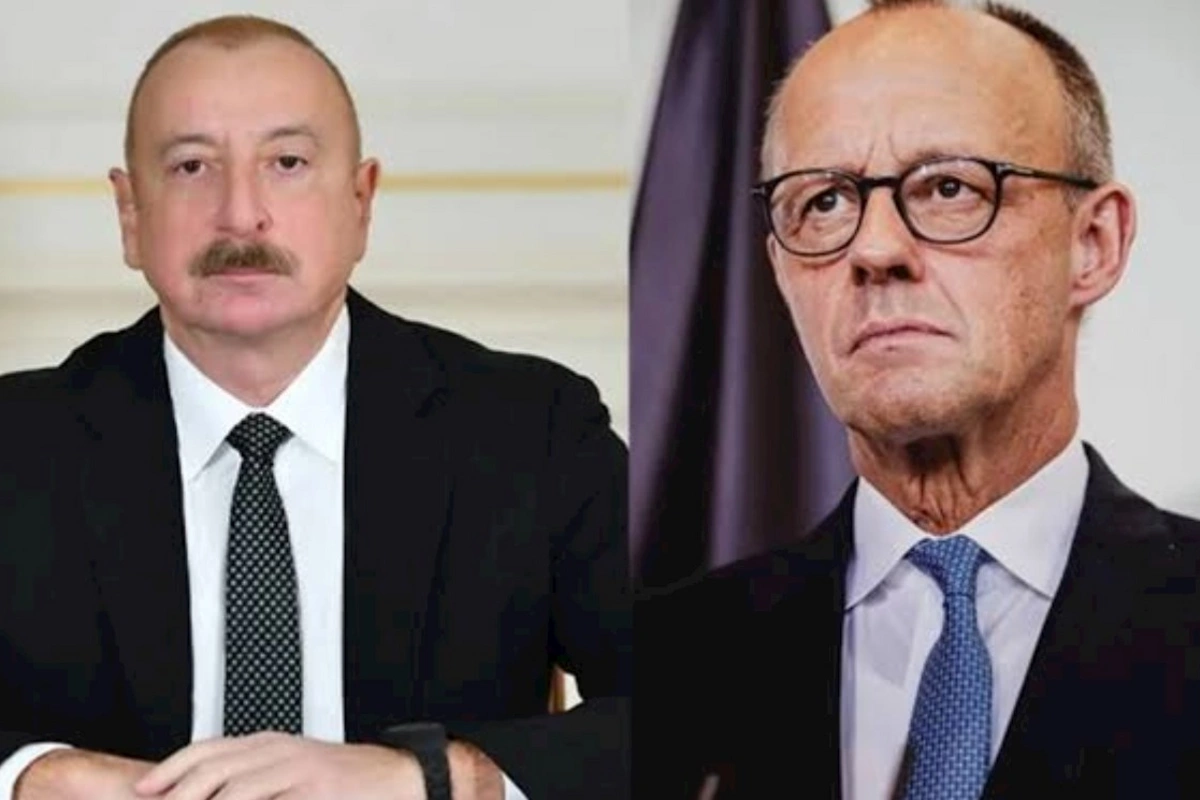 İlham Əliyevlə Fridrix Merts arasında təkbətək görüş başa çatdı — YENİLƏNİB