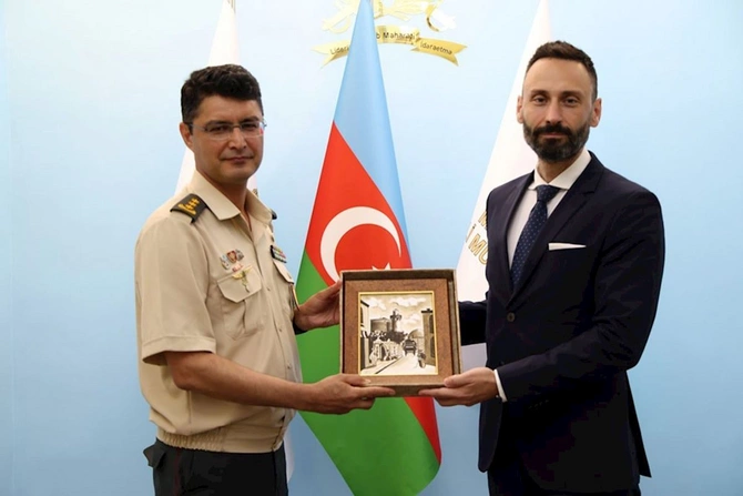 Serbiyanın nümayəndə heyəti Azərbaycanda səfərdə olub — FOTOLAR