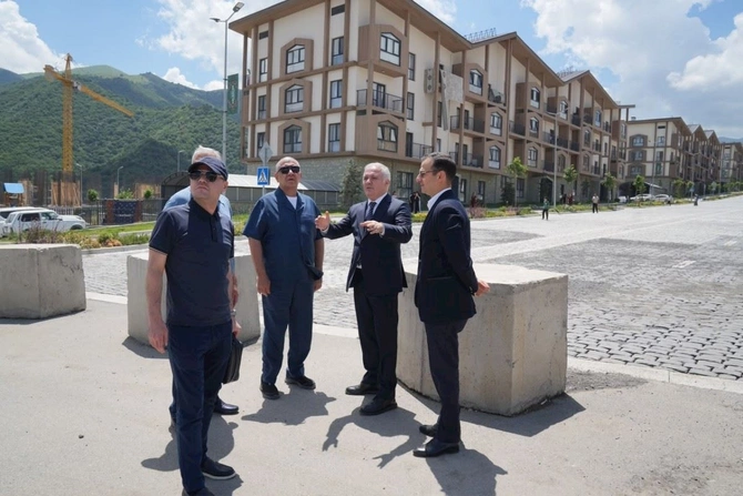 Özbəkistan Baş prokuroru Kəlbəcər və Gəncədə olub — FOTOLAR