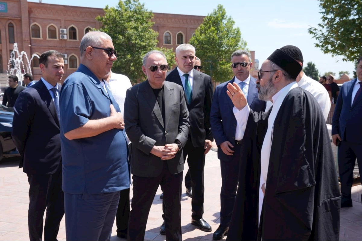 Özbəkistan Baş prokuroru Kəlbəcər və Gəncədə olub — FOTOLAR