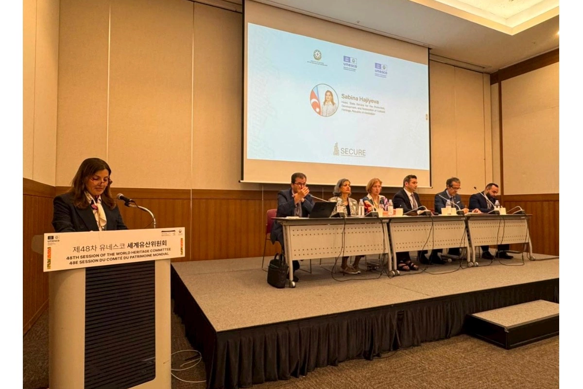 Azərbaycanın SECURE modeli UNESCO-nun Ümumdünya İrs Komitəsində təqdim olunub
