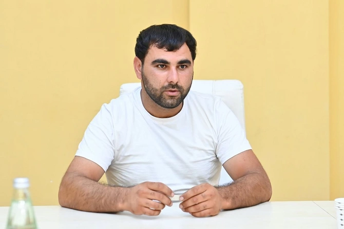 Emin Əmrullayev Saatlıda vətəndaşları qəbul etdi — FOTOLAR