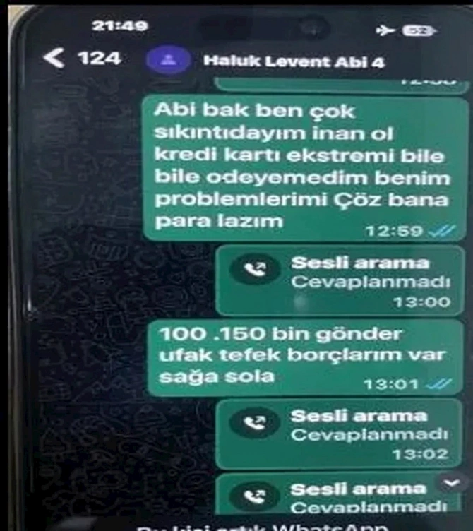 Haluk Leventlə bağlı yeni iddialar: 20 illik vəkilini də aldadıb — FOTOLAR Haluk Leventlə bağlı yeni iddialar: 20 illik vəkilini də aldadıb — FOTOLAR