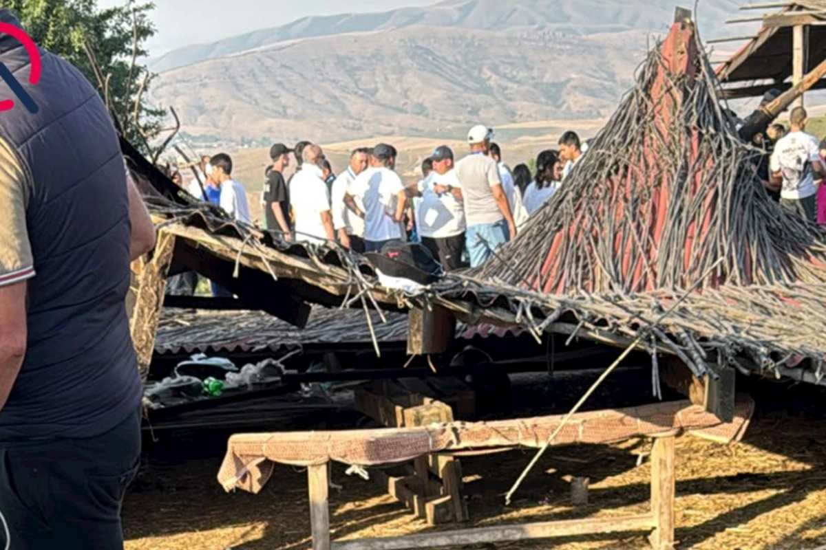 Göygöldə Yaylaq Festivalında çardaq uçdu — VİDEO