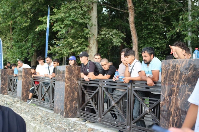 Qazaxda ilk dəfə avarçəkmə tədbiri təşkil olunub — FOTOLAR