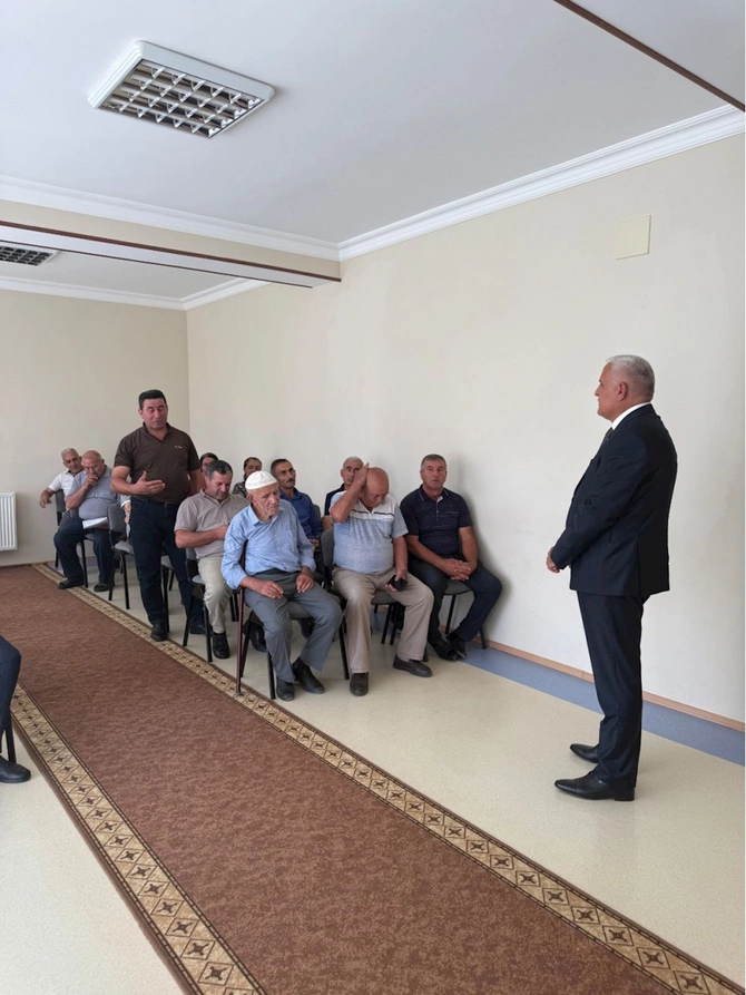 Milli Məclisin deputatı Vüqar Rəhimzadə Culfada seçiciləri ilə növbəti görüşünü keçirib — FOTOLAR