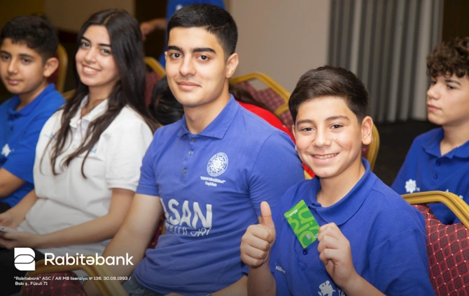 Rabitəbank YAŞAT düşərgəsində şəhid övladları üçün maliyyə savadlılığı təlimi təşkil etdi — FOTOLAR Rabitəbank YAŞAT düşərgəsində şəhid övladları üçün maliyyə savadlılığı təlimi təşkil etdi — FOTOLAR