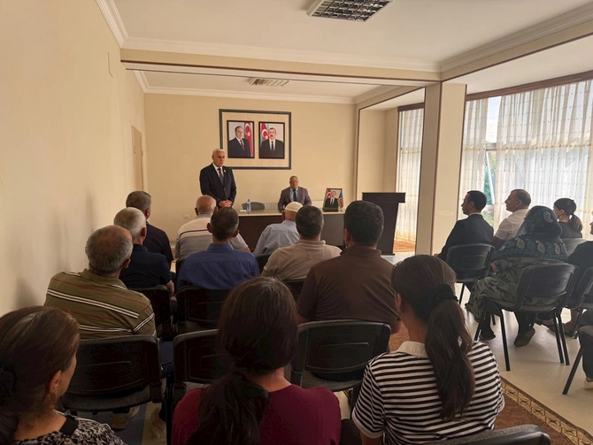Milli Məclisin deputatı Vüqar Rəhimzadə Culfada seçiciləri ilə növbəti görüşünü keçirib — FOTOLAR