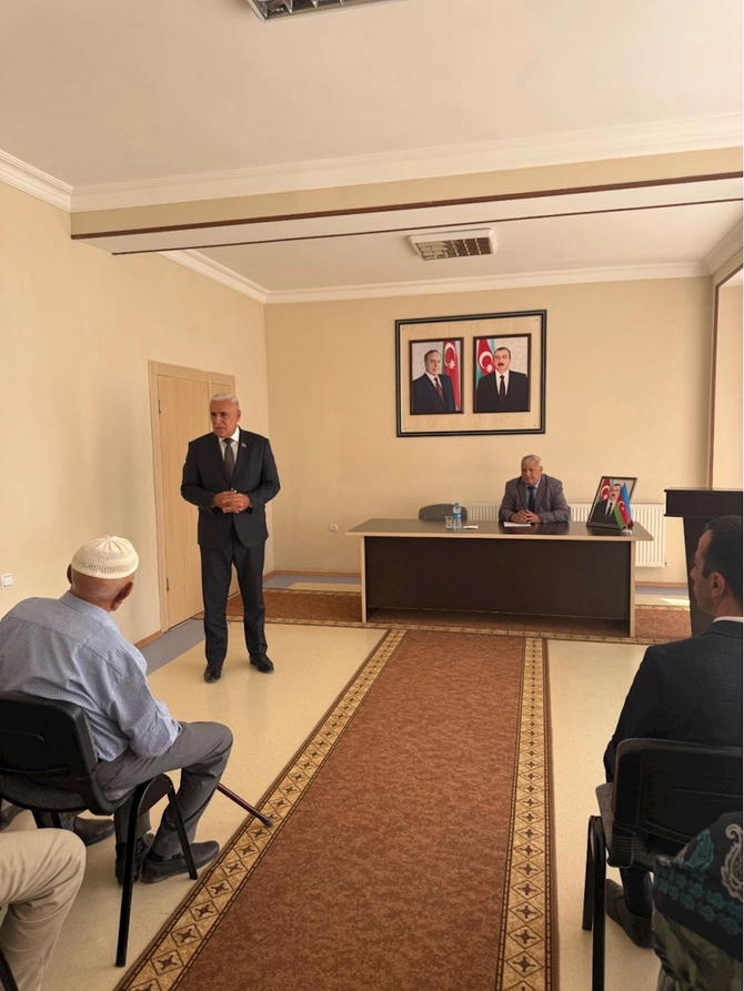 Milli Məclisin deputatı Vüqar Rəhimzadə Culfada seçiciləri ilə növbəti görüşünü keçirib — FOTOLAR