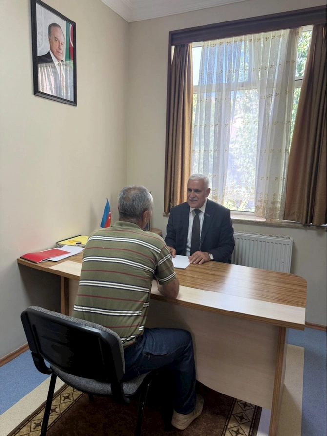 Milli Məclisin deputatı Vüqar Rəhimzadə Culfada seçiciləri ilə növbəti görüşünü keçirib — FOTOLAR