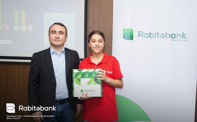Rabitəbank YAŞAT düşərgəsində şəhid övladları üçün maliyyə savadlılığı təlimi təşkil etdi — FOTOLAR Rabitəbank YAŞAT düşərgəsində şəhid övladları üçün maliyyə savadlılığı təlimi təşkil etdi — FOTOLAR