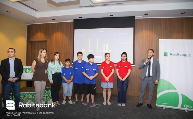 Rabitəbank YAŞAT düşərgəsində şəhid övladları üçün maliyyə savadlılığı təlimi təşkil etdi — FOTOLAR Rabitəbank YAŞAT düşərgəsində şəhid övladları üçün maliyyə savadlılığı təlimi təşkil etdi — FOTOLAR
