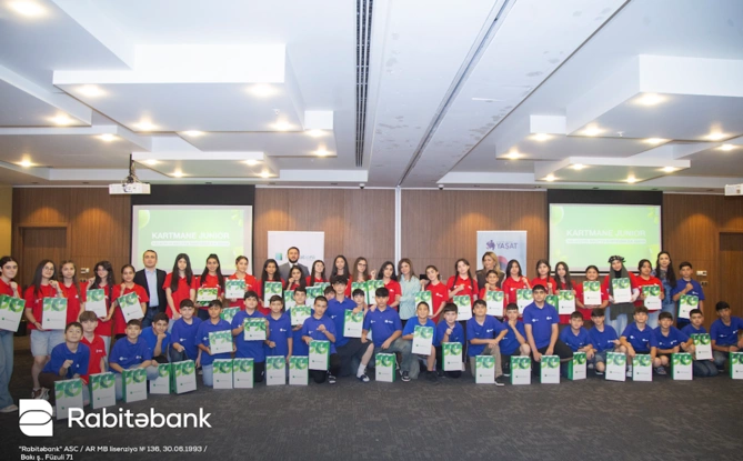 Rabitəbank YAŞAT düşərgəsində şəhid övladları üçün maliyyə savadlılığı təlimi təşkil etdi — FOTOLAR Rabitəbank YAŞAT düşərgəsində şəhid övladları üçün maliyyə savadlılığı təlimi təşkil etdi — FOTOLAR
