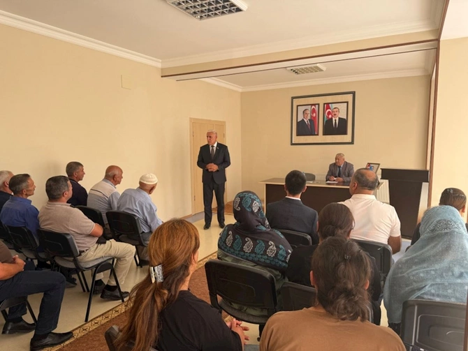 Milli Məclisin deputatı Vüqar Rəhimzadə Culfada seçiciləri ilə növbəti görüşünü keçirib — FOTOLAR