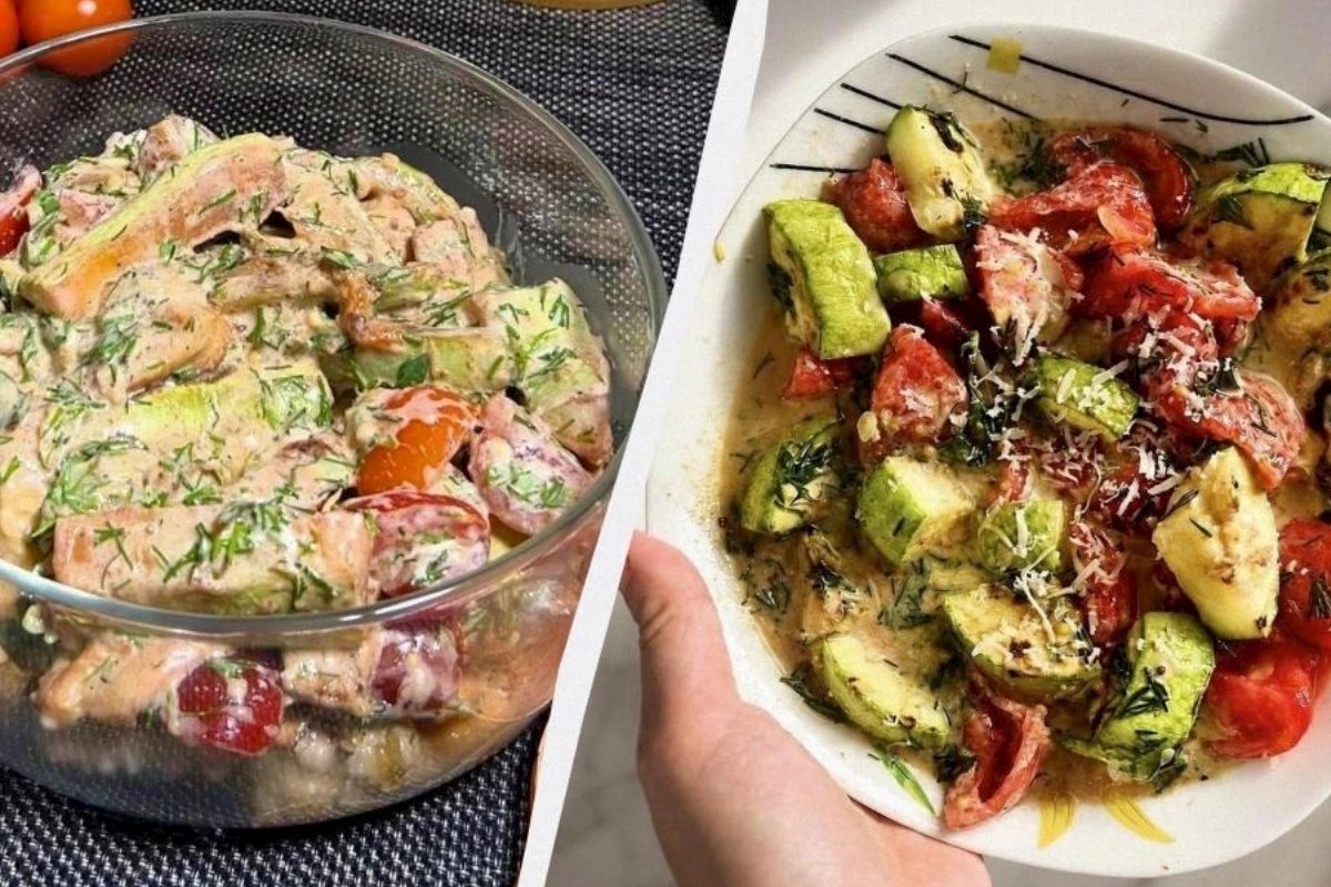 Sobada bişən kabakla hazırlanan məşhur salat resepti