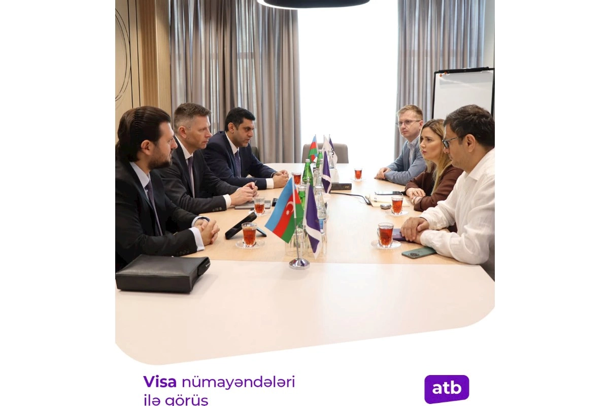ATB rəhbərliyi Visa-nın nümayəndə heyəti ilə görüş keçirdi — FOTOLAR