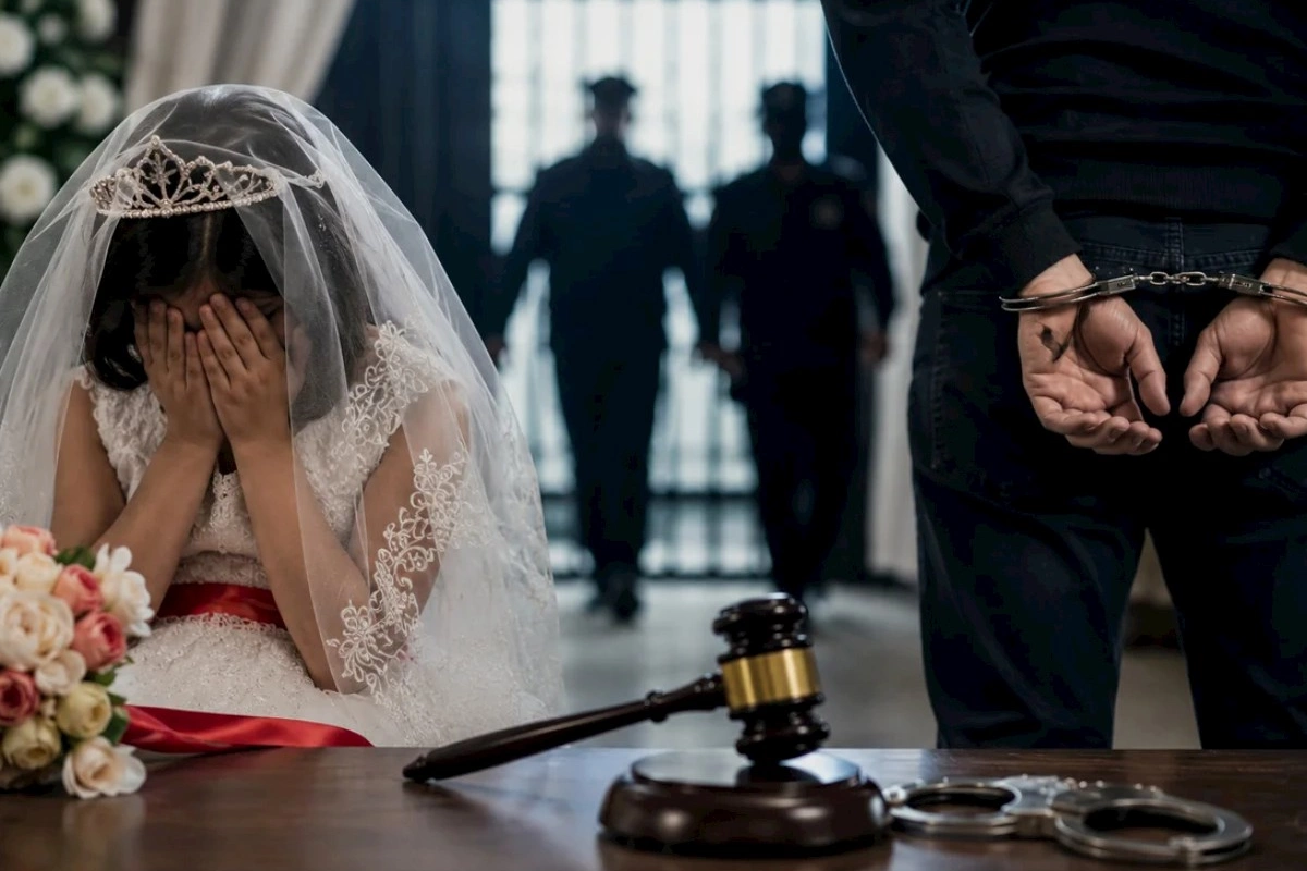 15 yaşlı qızla evlənən bəy həbs olundu