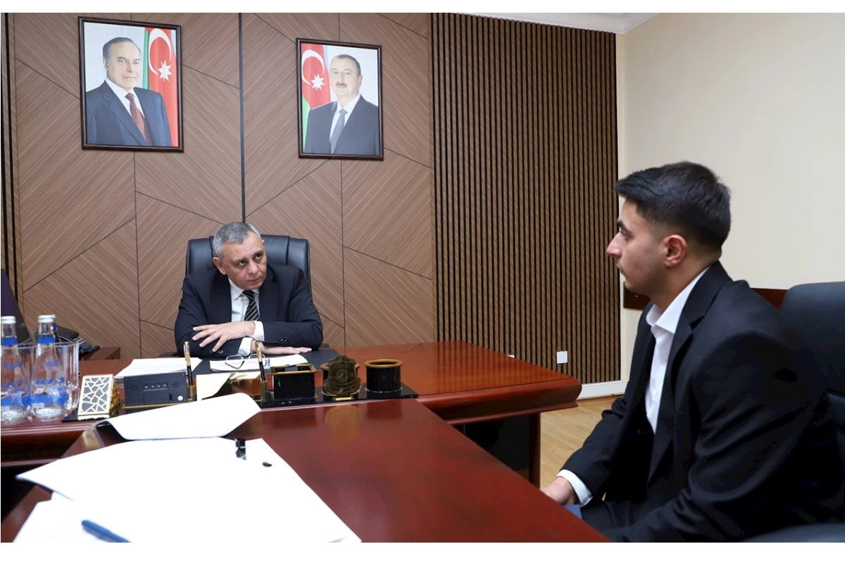 Mürsəl İbrahimov Goranboyda vətəndaş qəbulu keçirdi — FOTOLAR