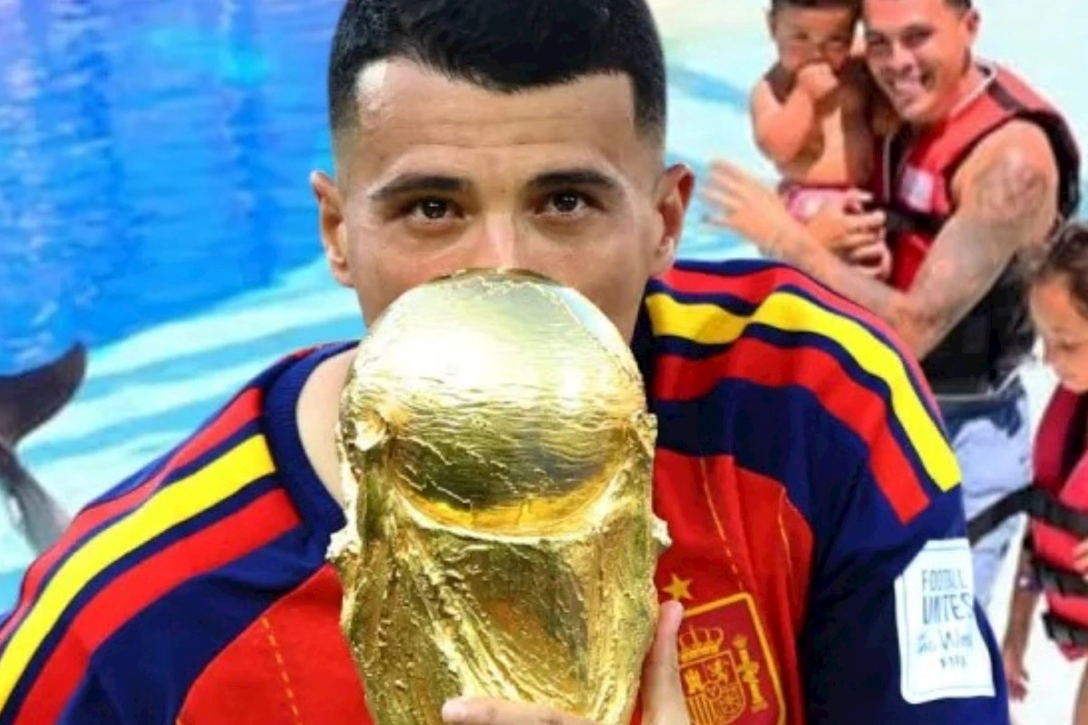 Dünya çempionu olan ispan futbolçu ailəsi ilə Türkiyədə istirahət edir — FOTO