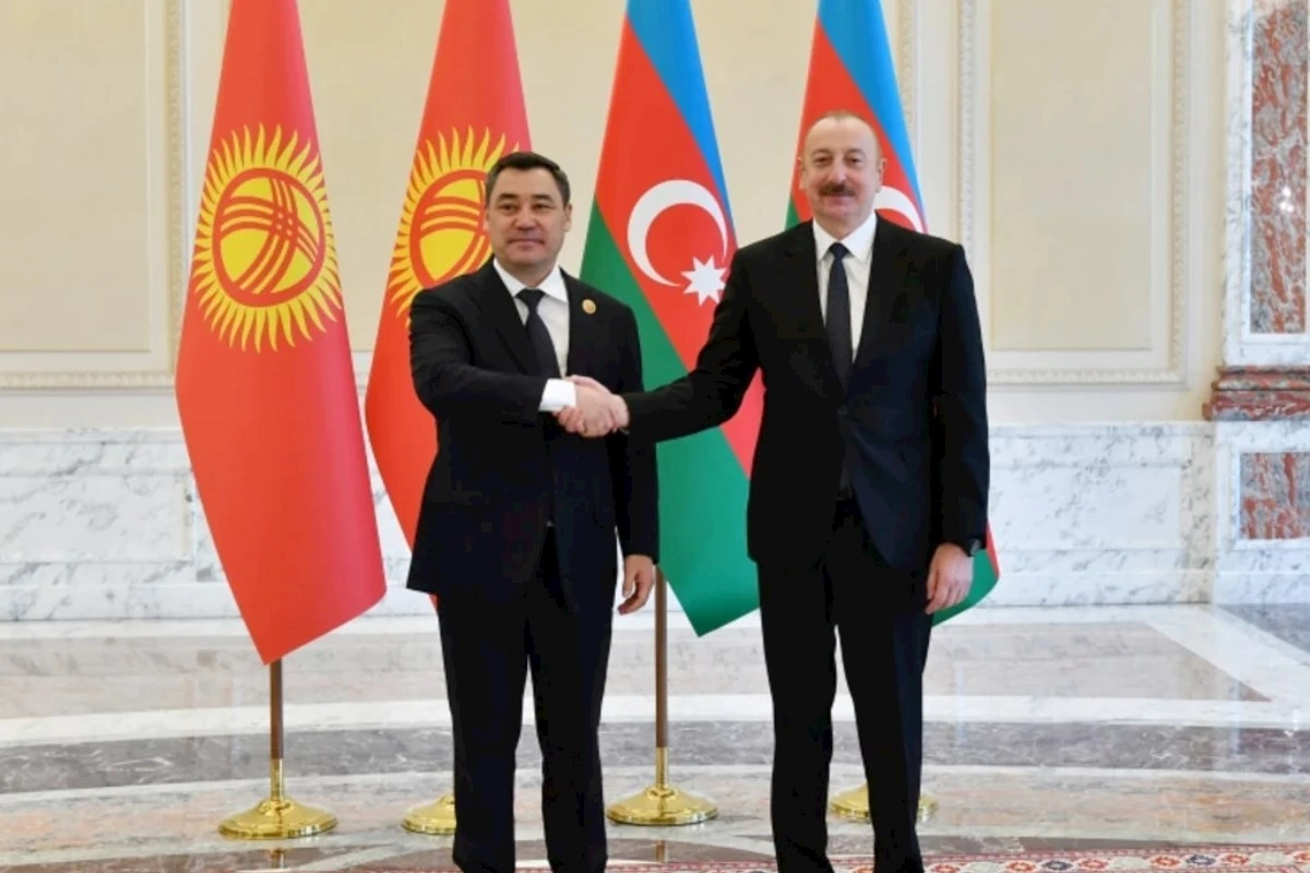Prezidentin rəsmi qarşılanma mərasimi oldu — FOTOLAR