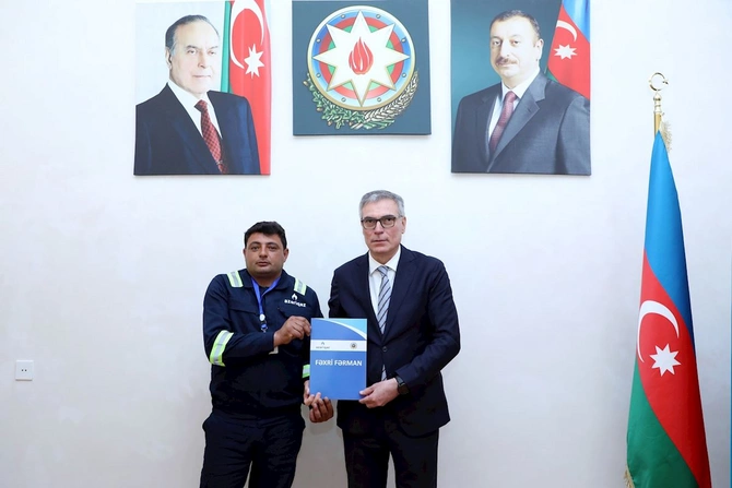 Ağsu RQİİ-nin əməkdaşları təltif edildi — FOTOLAR Ağsu RQİİ-nin əməkdaşları təltif edildi — FOTOLAR