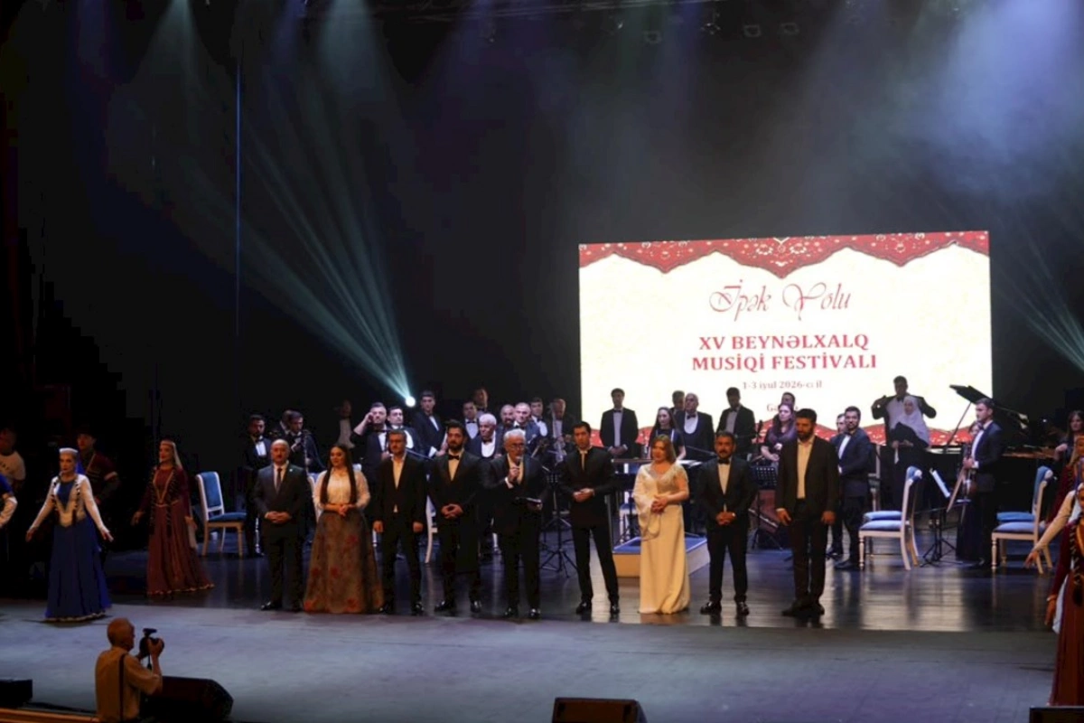 XV Beynəlxalq İpək Yolu Festivalının təntənəli açılış mərasimi keçirilib — FOTOLAR