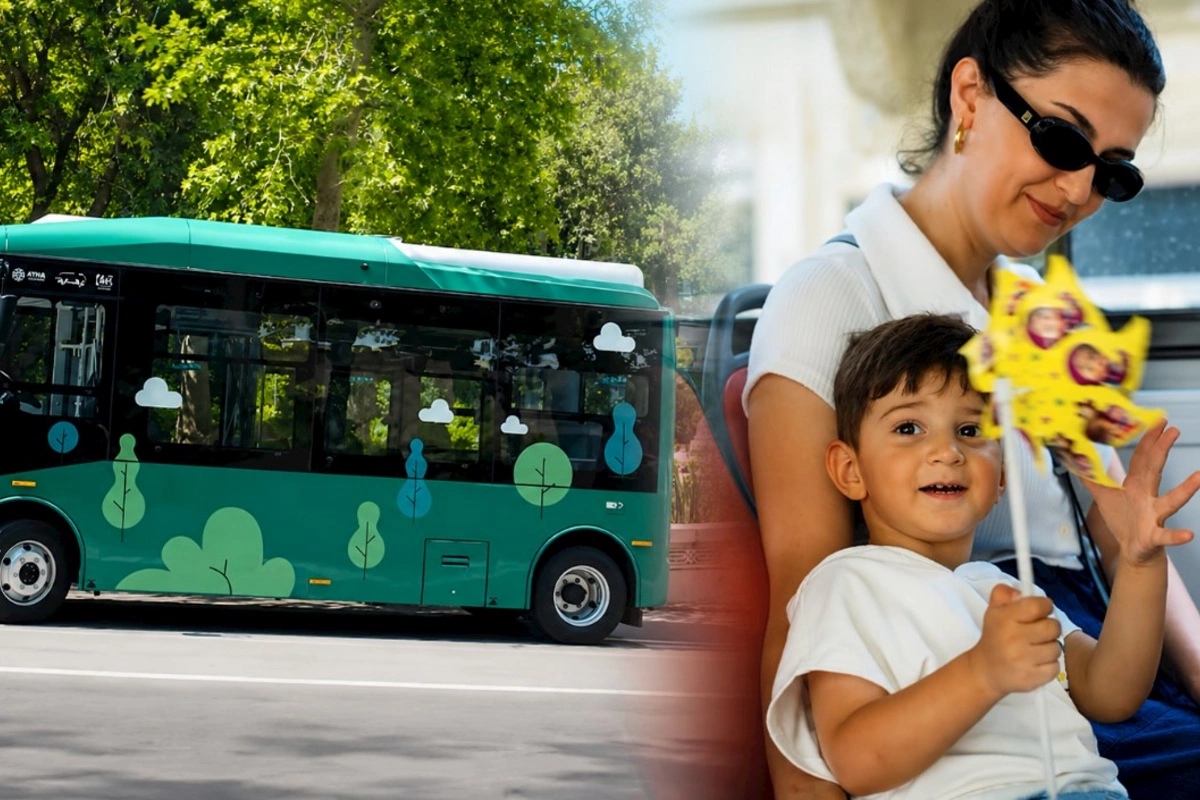 Bakıda bu avtobuslar pulsuz oldu — VİDEO